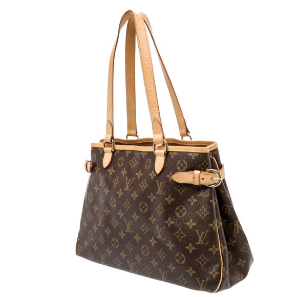 Louis Vuitton Handbags - AUTH & VTG LOUIE VUITTON BROWN MONOGRAM CANVAS BATIGNOLLES VERTICAL ED. TOTE
